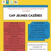 Programme Des Mercredis Et Samedis De Mai & Juin 2024