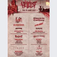 Le programme du jeudi au Hellfest 2025 DR