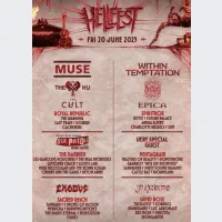 La programmation du vendredi - Hellfest 2025 DR