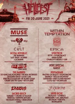 La programmation du vendredi - Hellfest 2025