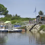 Promenade privatisée avec guide en bateau électrique