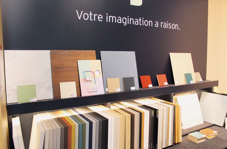 Votre imagination a raison, la devise du magasin