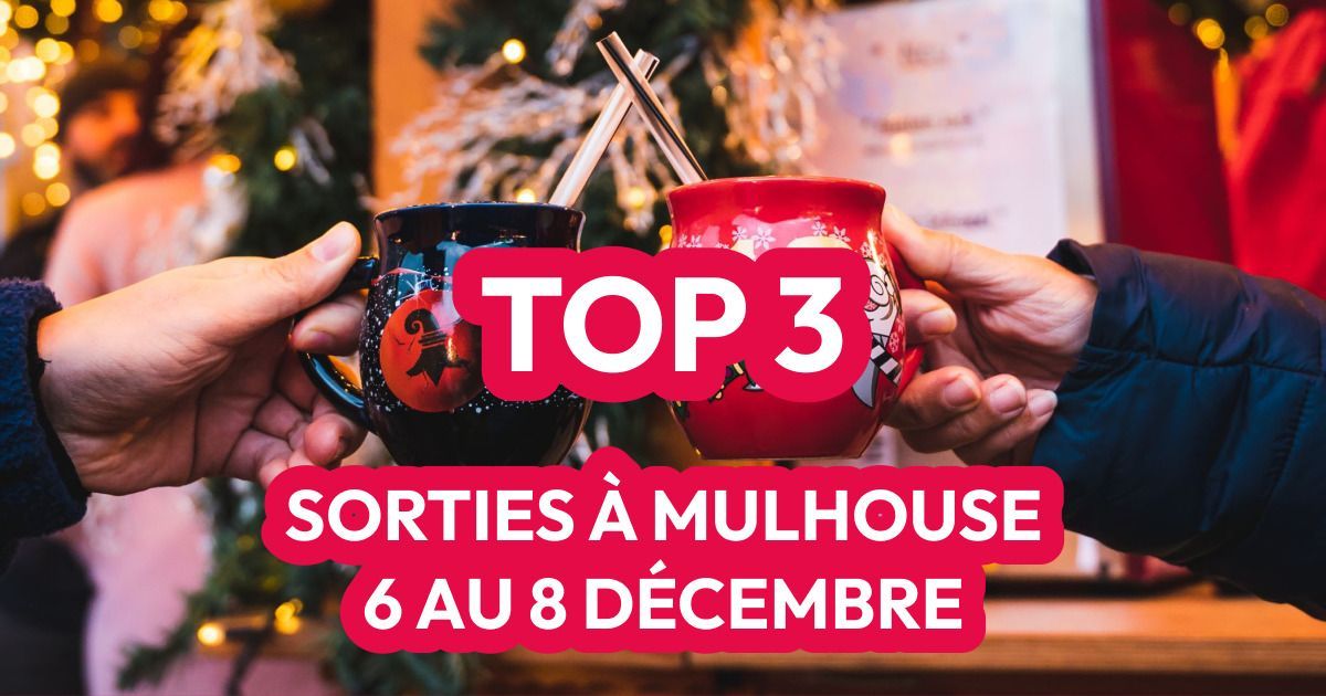 Que faire à Mulhouse ce week-end (6-8 décembre 2024) ? Idées sorties et bons plans de Noël !