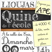 Quine de l'école de Lioujas