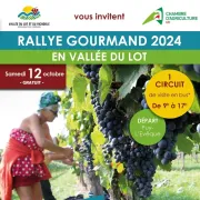 Rallye gourmand en Quercy blanc 2024