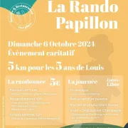 Rando Papillon : 5 km pour les 5 ans de Louis