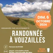 Randonnée à Vouzailles