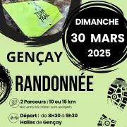 Randonnée de Gençay