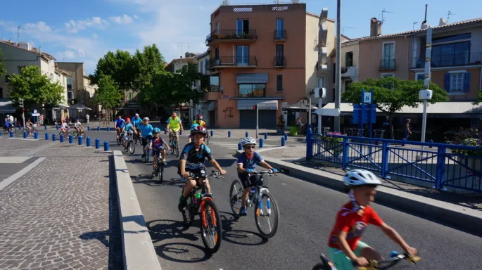 Randonnée de Noël à vélo