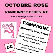 randonnée pédestre octobre rose