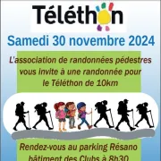 Randonnée pédestre solidaire - Téléthon