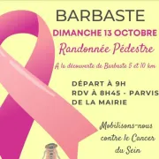 Randonnée pour Octobre Rose à Barbaste