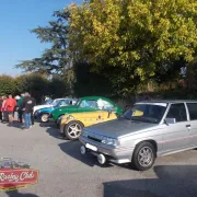 Rassemblement Retro Racing Club à Pierre Buffière