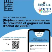 (re) Découvrez Vos Commerces De Proximité à Joinville Et Gagnez Un Bon D\'Achat De 200€