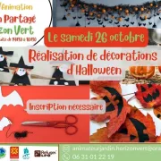 Réalisation de décorations d’Halloween