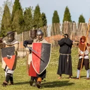 Reconstitution historique d’un campement XIIe et XIIIe siècles - Fête des Bastides et du Vin