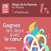 Relais de la flamme olympique à Mulhouse