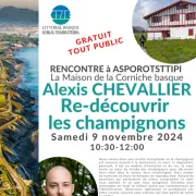 Rencontre avec Alexis Chevallier : re-découvrir les champignons