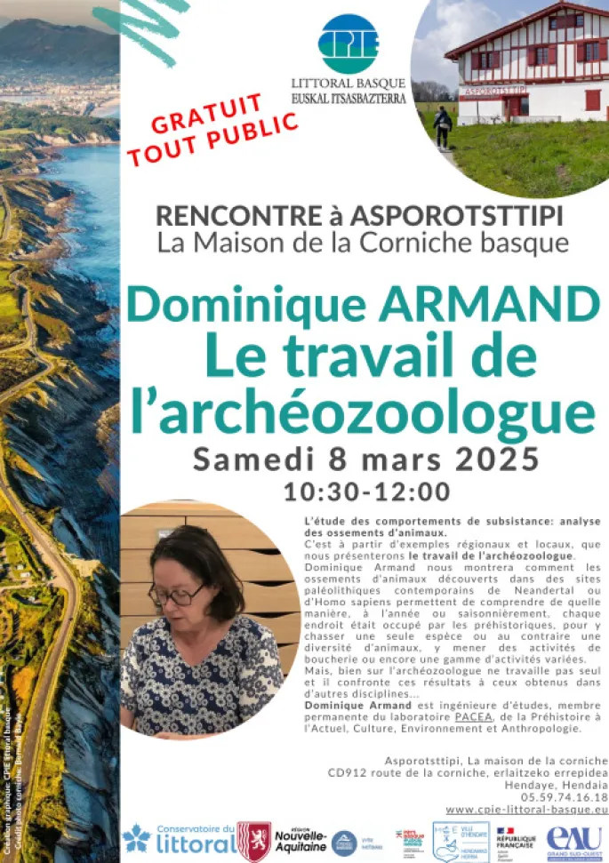 Rencontre avec Dominique Armand - Le travail de l’archéozoologue