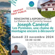 Rencontre avec Joseph Canérot : les Pyrénées, une chaîne de montagne encore à découvrir.