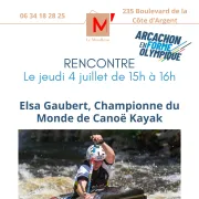Rencontre Avec La Championne du Monde de Canoë-Kayak - M\' Le Moulleau
