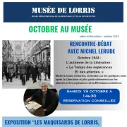 Rencontre-débat avec Michel Lerude au Musée de Départemental de la Résistance et de la Déportation