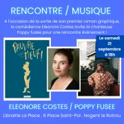 Rencontre littéraire & musicale I Eléonore Costes & Poppy Fusée