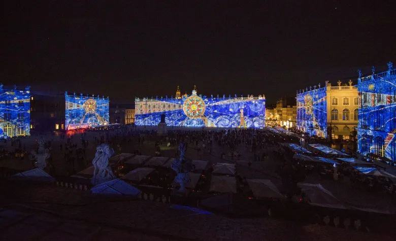 La place Stanislas est sublimée avec ce mapping estival (photo d'archives)