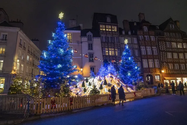 Les décorations de Noël vous plongent dans une ambiance magique