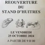 Réouverture Du Stand D\'Huîtres De Boussens