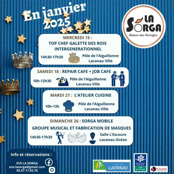 Repair Café + Rendez-vous Job café- La Sorga