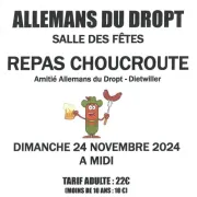 Repas choucroute