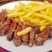 Repas entrecôte