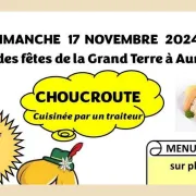 Repas festif autour de la choucroute