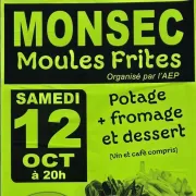 Repas moules/frites