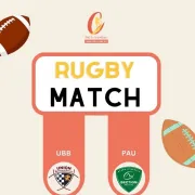 Retransmission match de rugby : UBB - PAU au Pub La Canaulaise