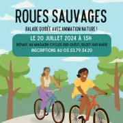 Roues sauvages : balade guidée avec animation nature