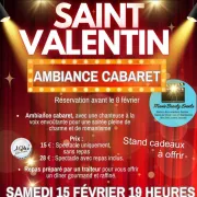 Saint Valentin - Dîner & Spectacle Cabaret