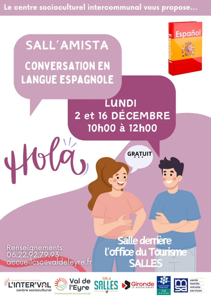 Sall'Amista - Conversation en langue espagnole