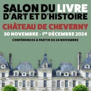 Salon du livre d'Art et d'Histoire au château de Cheverny