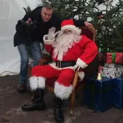 Séance Photo Avec Le Père Noël