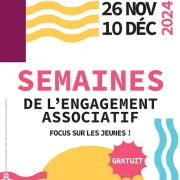 Semaines de l'engagement associatif