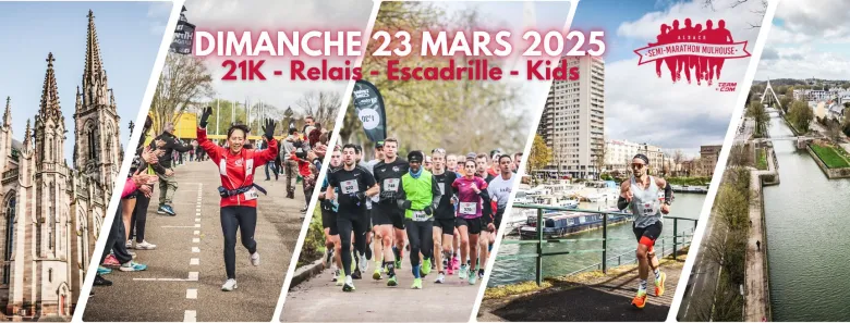 Le Semi-marathon de Mulhouse revient le 23 mars 2025