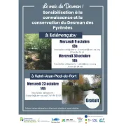 Sensibilisation à la connaissance et la conservation du Desman des Pyrénées