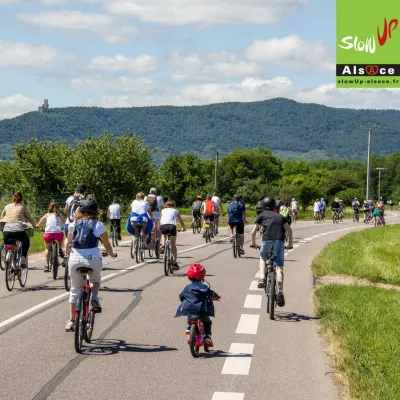 SlowUp Alsace 2025 - événement cycliste et mobilités douces