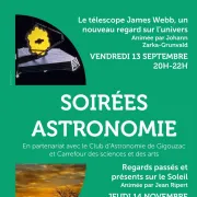 Soirée astronomie à la Médiathèque de Pradines