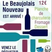 Soirée beaujolais nouveau