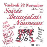 Soirée Beaujolais Nouveau