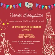 Soirée Beaujolais Nouveau