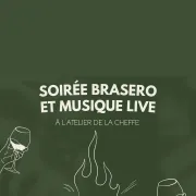 Soirée Brasero et Musique live à l\'Atelier de la Cheffe